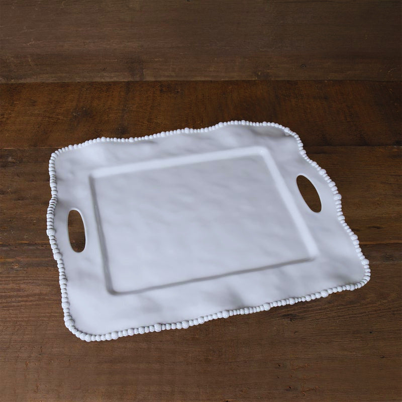 Alegria Rectangle Tray with Handles