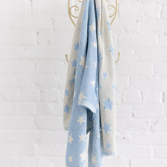 Turkish Baby Blanket Blue