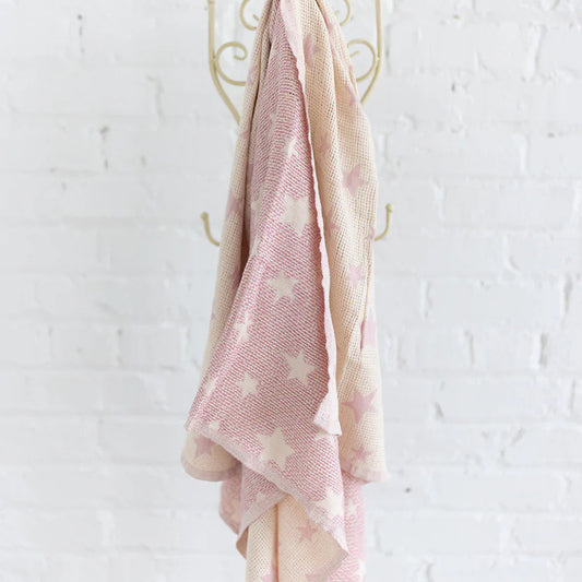 Turkish Baby Blanket Pink