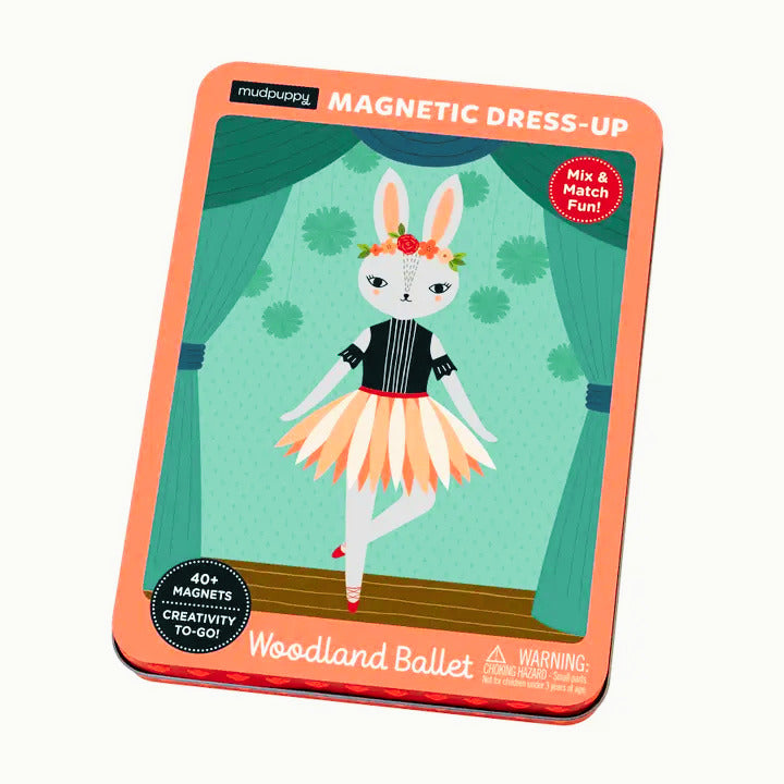 Magnetic Woodland Ballet Dress Up Play Set
