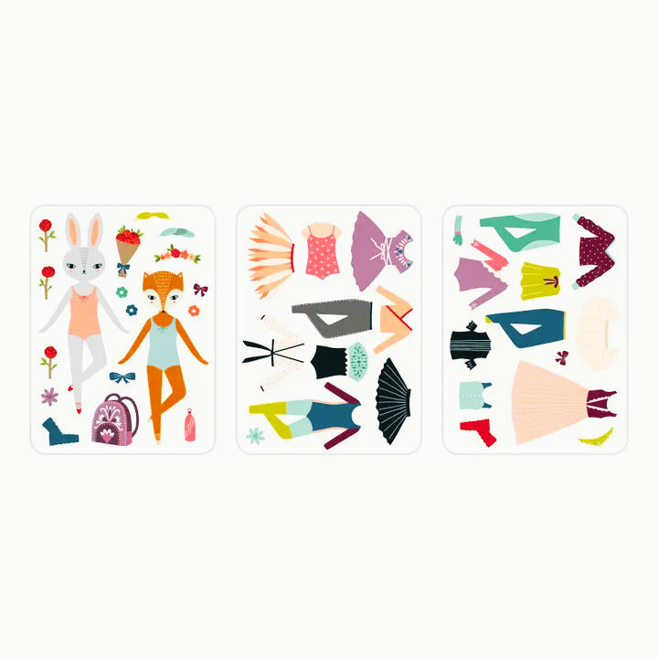 Magnetic Woodland Ballet Dress Up Play Set