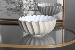 Encanto Orlando Med Bowl Cream & White