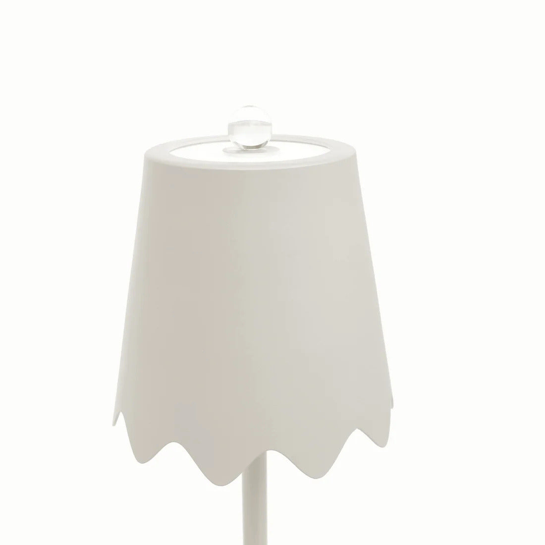 Creme Eliza Flaire Lamp