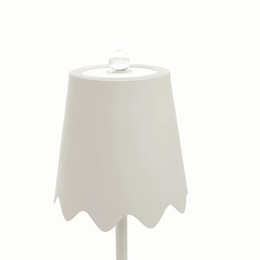 Creme Eliza Flaire Lamp