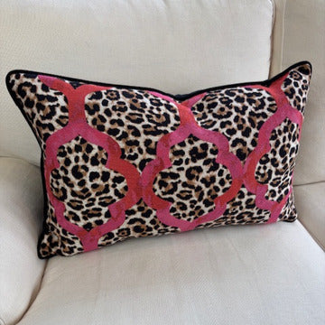 Leopard Oblong Pillow